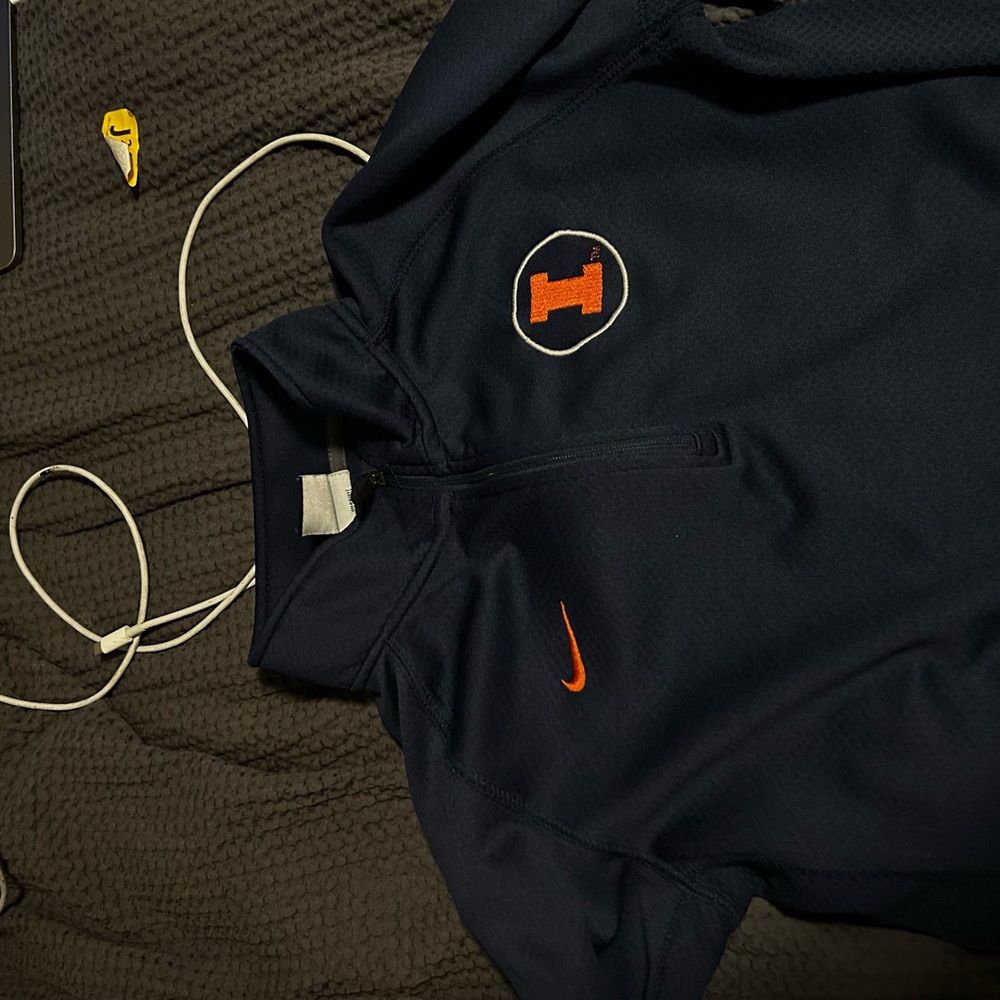 Nike Dri-FIT Dark Blue Hoodie